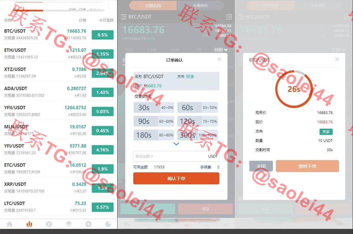 java交易所源码/USDT挖矿源码/币币交易合约源码/充值+提币+兑换-heichanym.com-黑产源码