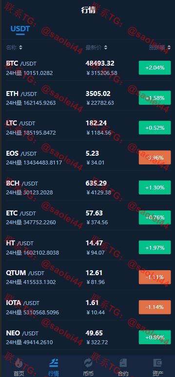 【亲测】Bhex交易所/多语言交易所系统源码/币币交易+秒合约+支持BTC、USDT-heichanym.com-黑产源码